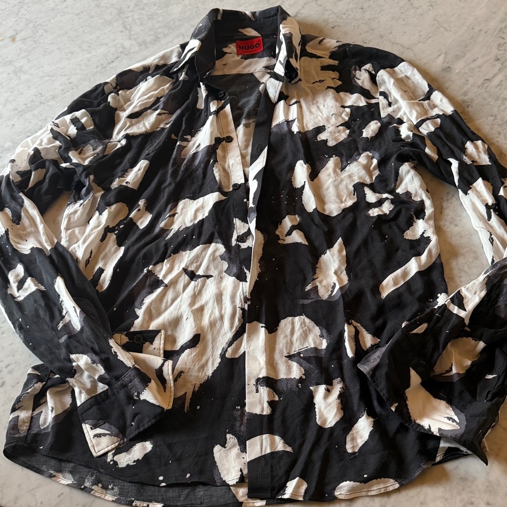 HUGO BOSS Monochrome Artistic Shirt